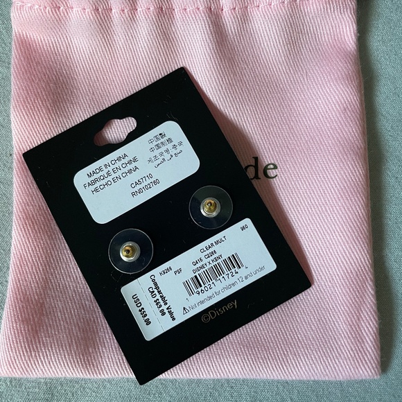 Disney X Kate Spade New York Minnie Studs - Picture 3 of 3